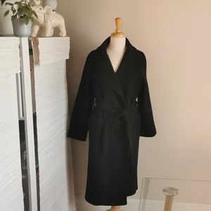 H&M Coat Wood/Made in Italy